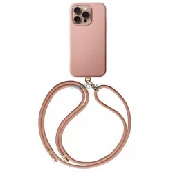   Uniq Coehl Creme Magnetic Charging tok iPhone 16 Pro - rózsaszín