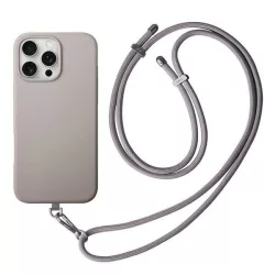   Uniq Coehl Creme Magnetic Charging tok iPhone 16 Pro Max - tópszürke