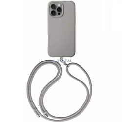  Uniq Coehl Creme Magnetic Charging tok iPhone 16 Pro Max - tópszürke