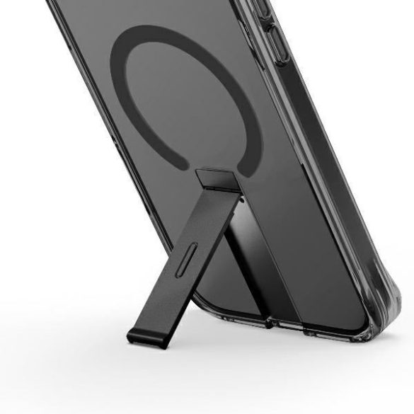 Uniq Eleva with Vertica Stand tok kitámasztóval iPhone 16 Pro - fekete