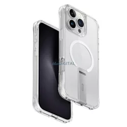   Uniq Eleva with Vertica Stand tok kitámasztóval iPhone 16 Pro Max - átlátszó