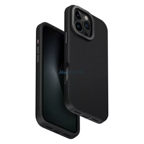 Uniq Keva Max Magclick Charging tok iPhone 16 Pro Max - fekete