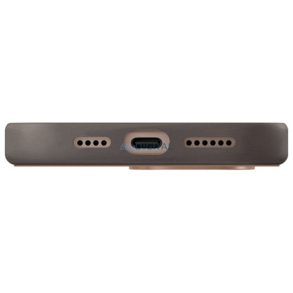 UNIQ Lyden DS Magclick Charging tok iPhone 16 Pro - barna