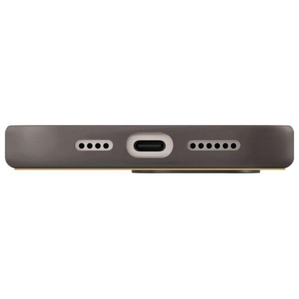 UNIQ Lyden DS Magclick Charging tok iPhone 16 Pro Max - sárga