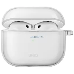 UNIQ tok Glase AirPods 4 fényes átlátszó