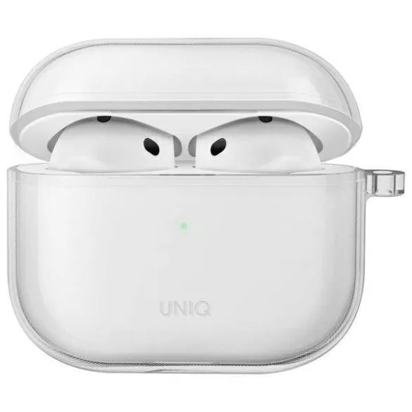 UNIQ tok Glase AirPods 4 fényes átlátszó