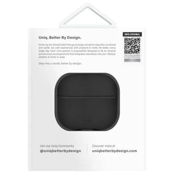 UNIQ tok Lyden DS AirPods 4 dallas fekete