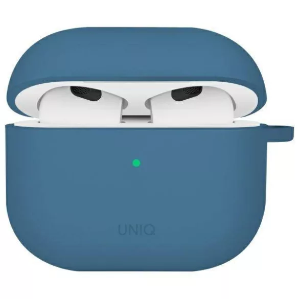 UNIQ tok Nexo AirPods 4 + fülkampók szilikon csendes-óceáni kék