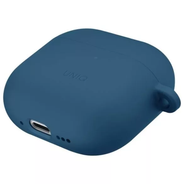 UNIQ tok Nexo AirPods 4 + fülkampók szilikon csendes-óceáni kék