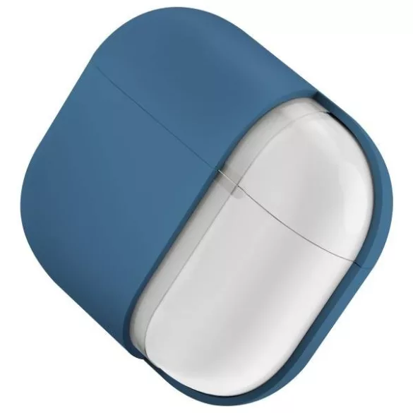 UNIQ tok Nexo AirPods 4 + fülkampók szilikon csendes-óceáni kék