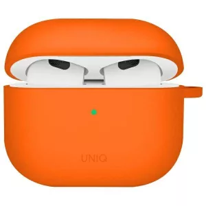 UNIQ tok Nexo AirPods 4 + fülkampók szilikon volt narancssárga