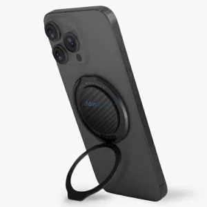 UNIQ Gripfit Premium 360 mágneses tartó és állvány – mágneses tartó, szénfekete