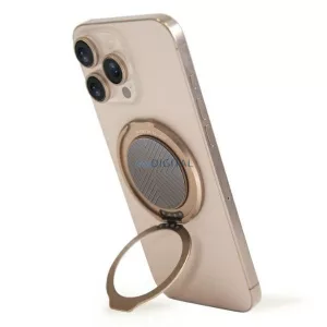 UNIQ Gripfit 360 mágneses tartó és állvány, mágneses rögzítő, flint szürke