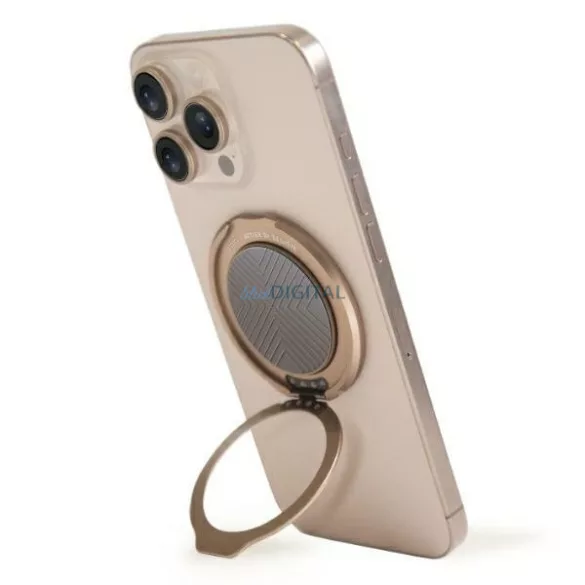 UNIQ Gripfit 360 mágneses tartó és állvány, mágneses rögzítő, flint szürke