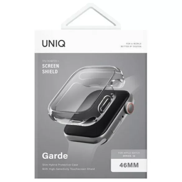 UNIQ Garde tok Apple Watch Series 46mm átlátszó