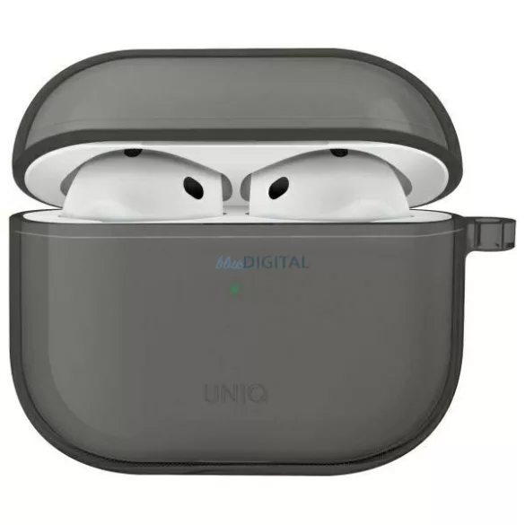 UNIQ tok Glase AirPods 4 fényes füst