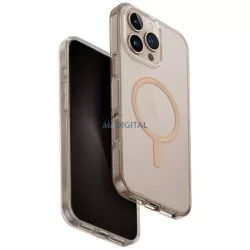   UNIQ Clario tok iPhone 16 Pro Max Magclick töltéshez, átlátszó/arany