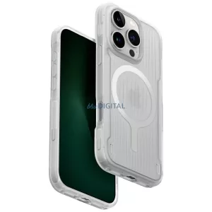 UNIQ Combat Active tok iPhone 16 Pro Magclick töltéshez, fényes fehér