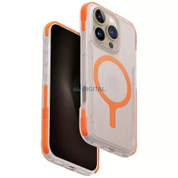   UNIQ Combat Active tok iPhone 16 Pro Magclick töltéshez, narancssárga