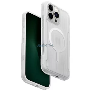 UNIQ Combat Active tok iPhone 16 Pro Max Magclick töltéshez, fényes fehér