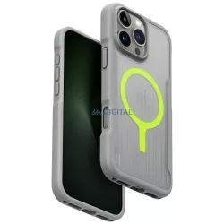  UNIQ Combat Active tok iPhone 16 Pro Max Magclick töltéshez, szürke