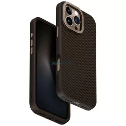   UNIQ Keva Max tok iPhone 16 Pro Max készülékhez, MagClick töltővel és kameratartóval, barna