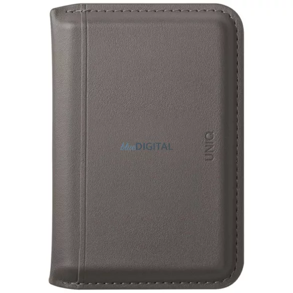 Mágneses RFID pénztárcával UNIQ Lyden DS állványos telefon szürke