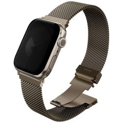   Pánt UNIQ Dante Pro az Apple Watch 42/41/40mm-es órájához Rozsdamentes acél arany színű