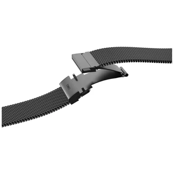 Pánt UNIQ Dante Pro az Apple Watch 49/46/45/44mm-es órájához rozsdamentes acél titánium ezüst