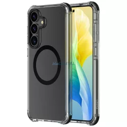   UNIQ Combat tok Samsung Galaxy S25+ készülékhez, Magclick töltéssel, fekete
