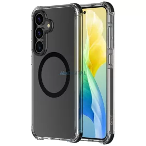 UNIQ Combat tok Samsung Galaxy S25+ készülékhez, Magclick töltéssel, fekete