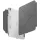 UNIQ Camden Click tok iPad 11" A16 (2025) / iPad 10.9" 10 gen. (2022) szürke tokhoz