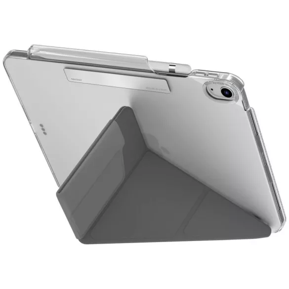UNIQ Camden Click tok iPad 11" A16 (2025) / iPad 10.9" 10 gen. (2022) szürke tokhoz