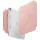 UNIQ Camden Click tok iPad 11" A16 (2025) / iPad 10.9" 10 gen. (2022) rózsaszín tokhoz