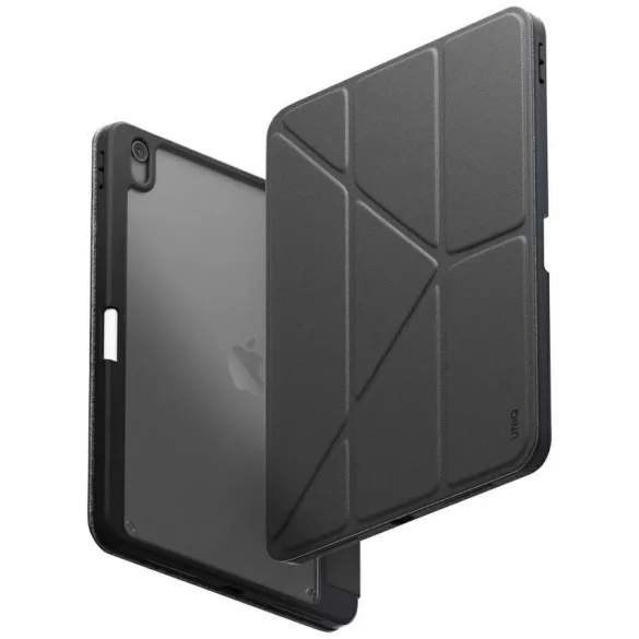 UNIQ Moven tok iPad 11" A16 (2025) / iPad 10.9" 10 gen. (2022) szürke tokhoz