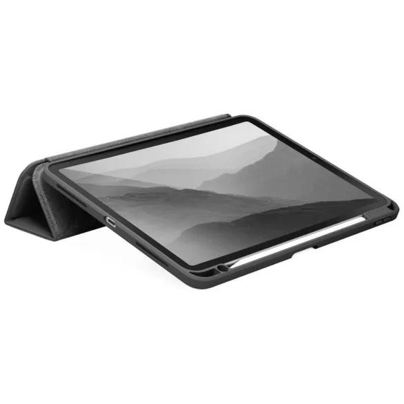 UNIQ Moven tok iPad 11" A16 (2025) / iPad 10.9" 10 gen. (2022) szürke tokhoz