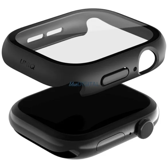 UNIQ Nautic tok Apple Watch 42 mm-es modellhez, fekete