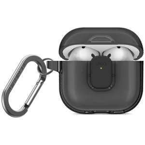 UNIQ Glase Pro tok AirPods 4 - füstszürke