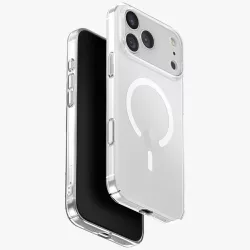   UNIQ Airsuit tok iPhone 17 Pro Max Magclick töltés Átlátszó