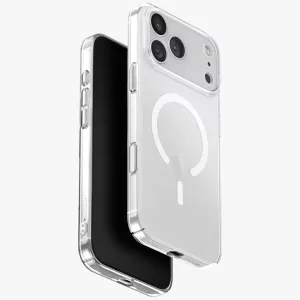 UNIQ Airsuit tok iPhone 17 Pro Max Magclick töltés Átlátszó