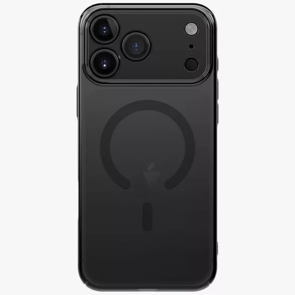 UNIQ Airsuit tok iPhone 17 Pro Max Magclick töltés Fekete