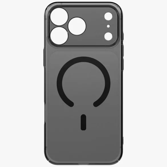 UNIQ Airsuit tok iPhone 17 Pro Max Magclick töltés Fekete