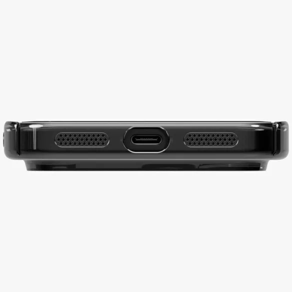 UNIQ Airsuit tok iPhone 17 Pro Max Magclick töltés Fekete