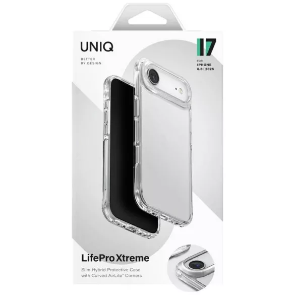 UNIQ LifePro Xtreme tok iPhone Air - átlátszó
