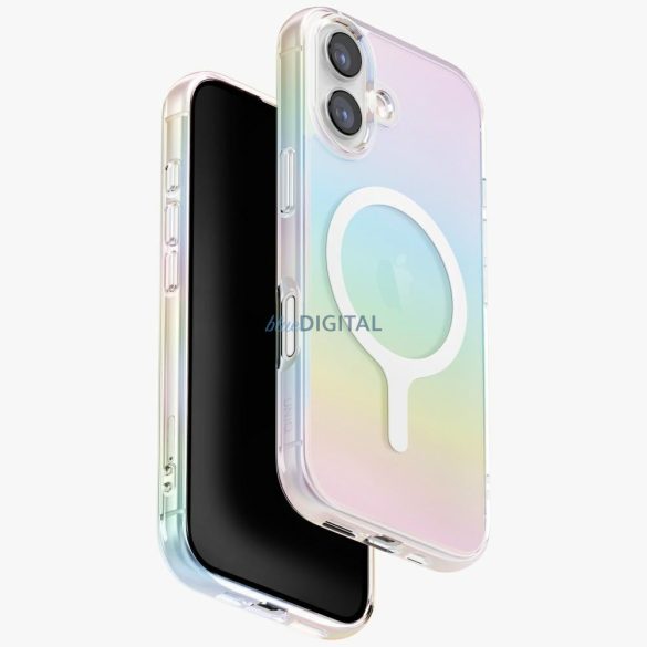 UNIQ Iridescia Magclick tok iPhone 17 - többszínű