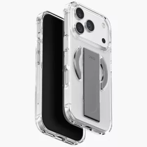 UNIQ Heldro Air tok iPhone 17 Pro Magclick töltés Átlátszó