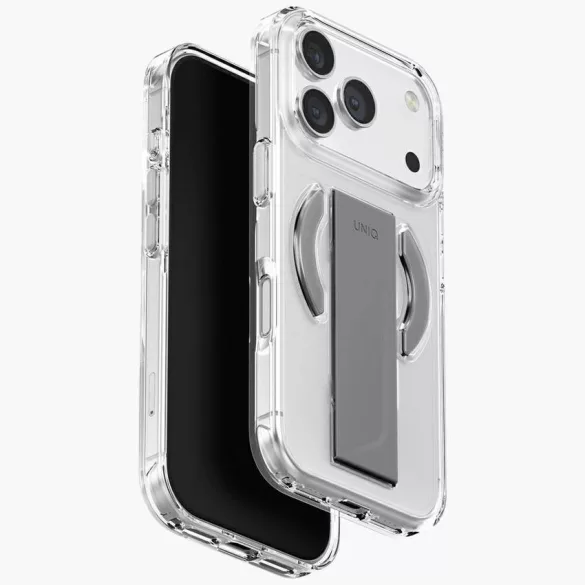 UNIQ Heldro Air tok iPhone 17 Pro Magclick töltés Átlátszó