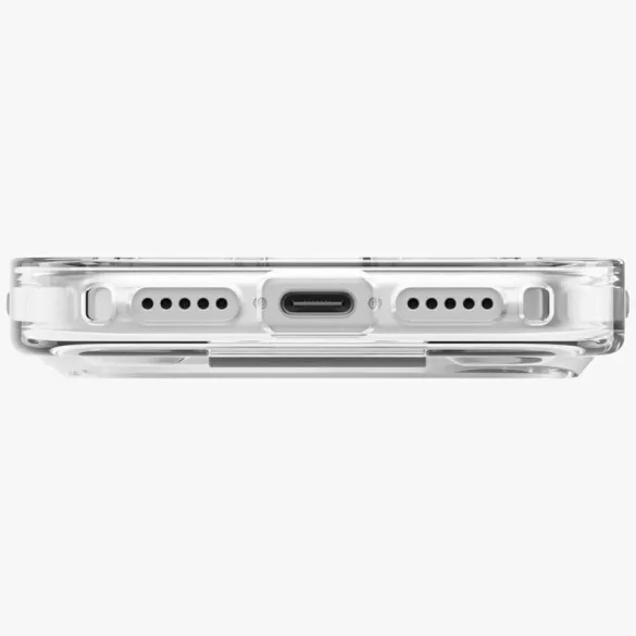 UNIQ Heldro Air tok iPhone 17 Pro Magclick töltés Átlátszó
