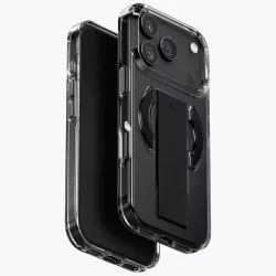 UNIQ Heldro Air tok iPhone 17 Pro Magclick töltés fekete