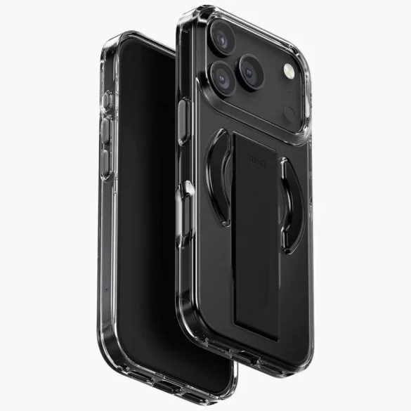 UNIQ Heldro Air tok iPhone 17 Pro Magclick töltés fekete